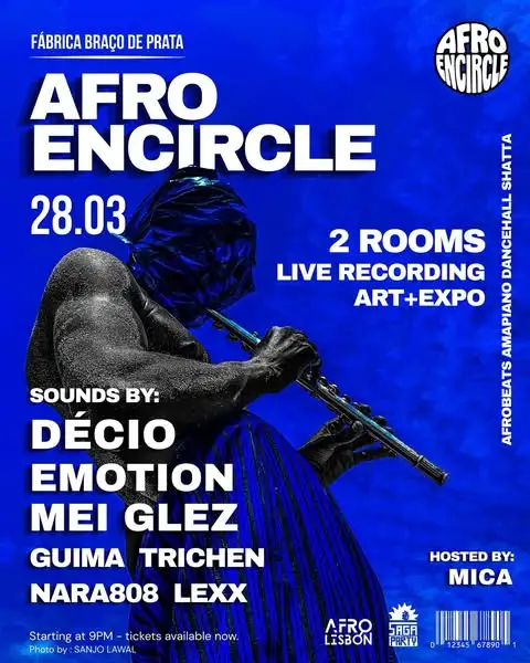 Afro Encircle flyer