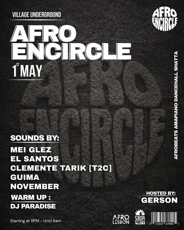 Afro Encircle flyer